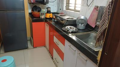 Kitchen Image of 1250 Sq.ft 3 BHK Apartment / Flat for rent in Keshtopur Kolkata for Rs. 27000