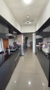 Kitchen Image of 1500 Sq.ft 3 BHK Apartment / Flat for rent in Heena Gokul Crescent, Andheri East Mumbai for Rs. 130000