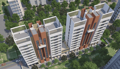 Image of 1931 Sq.ft 3 BHK Apartment / Flat for sale in Kumar Padmalaya B04 And B05, Aundh, Pune for Rs. 25039950