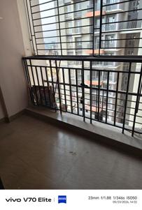 Balcony Image of 1107 Sq.ft 3 BHK Apartment / Flat for rent in Natural City Lake Town, Patipukur Kolkata for Rs. 34000
