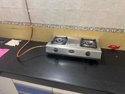 Kitchen Image of 1000 Sq.ft 2 BHK Apartment / Flat for rent in Rama Nakshatram, Chinchwad Pune for Rs. 35000