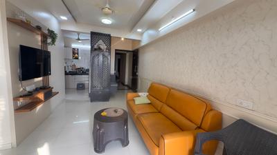 Living Room Image of 650 Sq.ft 1 BHK Apartment / Flat for sale in GK Dwarka Sai, Rahatani Pune for Rs. 7500000
