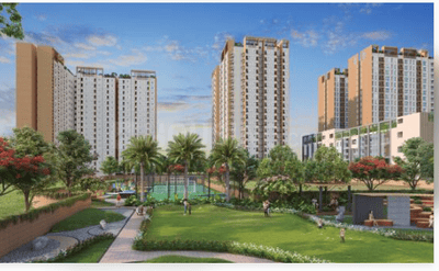 Image of 800 Sq.ft 2 BHK Apartment / Flat for sale in Urbanrise Revolution One, Padur, Chennai for Rs. 6000000