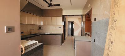 Kitchen Image of 3600 Sq.ft 4 BHK Apartment / Flat for rent in Siroya Environ, Hebbal Bengaluru for Rs. 100000