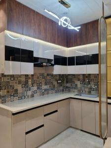Kitchen Image of 750 Sq.ft 3 BHK Apartment / Flat for sale in Dwarka Mor New Delhi for Rs. 4300000