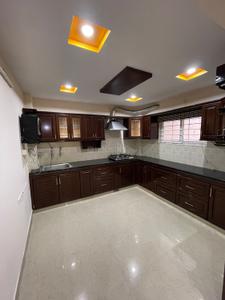 Kitchen Image of 1450 Sq.ft 3.5 BHK Apartment / Flat for rent in Landlord Tulip Le Park, Kondapur Hyderabad for Rs. 45000