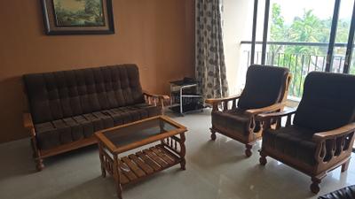 Living Room Image of 1600 Sq.ft 3 BHK Apartment / Flat for rent in Thondayad Kozhikode for Rs. 35000