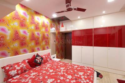 Bedroom Image of 1000 Sq.ft 3 BHK Apartment / Flat for rent in Gurukrupa Marina Enclave, Malad West Mumbai for Rs. 78000