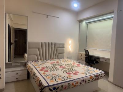 Bedroom Image of 936 Sq.ft 3 BHK Apartment / Flat for rent in Vijay Nagar Indore for Rs. 35000