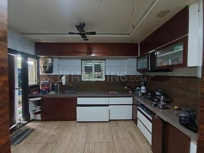 Kitchen Image of 1900 Sq.ft 3.5 BHK Apartment / Flat for rent in Ramdev Nagar Ahmedabad for Rs. 60000