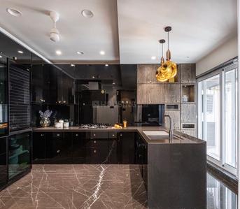 Kitchen Image of 2400 Sq.ft 4 BHK Apartment / Flat for sale in Keystone Elita, Kharghar Navi Mumbai for Rs. 37000000
