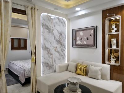 Living Room Image of 600 Sq.ft 2 BHK Apartment / Flat for sale in Dwarka Mor New Delhi for Rs. 3800000