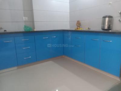 Kitchen Image of 635 Sq.ft 1 BHK Apartment / Flat for sale in Savvy Studioz, Gota Ahmedabad for Rs. 3700000