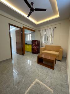 Living Room Image of 750 Sq.ft 1 BHK Apartment / Flat for rent in BTM Layout Bengaluru for Rs. 29999