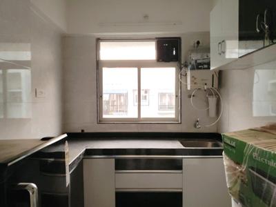 Kitchen Image of 566 Sq.ft 1 BHK Apartment / Flat for sale in Thakur Galaxy, Boisar Mumbai for Rs. 2500000