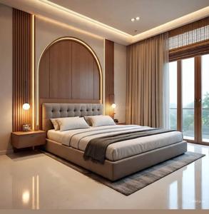 Bedroom Image of 950 Sq.ft 2 BHK Apartment / Flat for sale in Airoli Navi Mumbai for Rs. 12900000