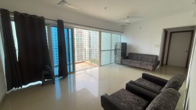 Living Room Image of 1235 Sq.ft 2 BHK Apartment / Flat for rent in Amanora Aspire Towers, Hadapsar Pune for Rs. 46000