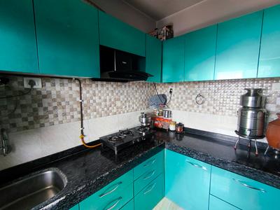 Kitchen Image of 650 Sq.ft 2 BHK Apartment / Flat for sale in Vir Asha Harmony, Ghansoli Navi Mumbai for Rs. 12000000