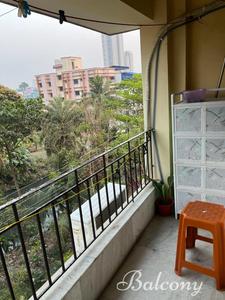 Balcony Image of 1100 Sq.ft 3 BHK Apartment / Flat for sale in Kalikapur, EM Bypass Kolkata for Rs. 6700000