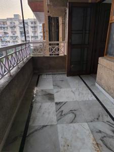 Balcony Image of 1800 Sq.ft 3 BHK Apartment / Flat for rent in CGHS Ashadeep Apartment, Sector 2 Dwarka New Delhi for Rs. 50000