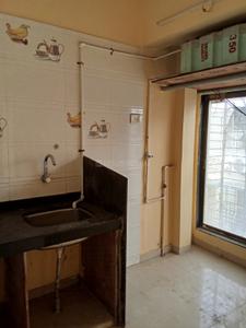 Kitchen Image of 690 Sq.ft 1 BHK Apartment / Flat for sale in Krishna Palace, Ulwe Navi Mumbai for Rs. 5500000