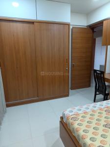 Bedroom Image of 1090 Sq.ft 3 BHK Apartment / Flat for rent in Dutt Avalon, Tragad Ahmedabad for Rs. 32000