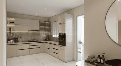 Kitchen Image of 3350 Sq.ft 4 BHK Apartment / Flat for sale in Ramky The Eminent, Gaganpahad Hyderabad for Rs. 27000000