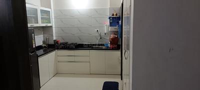 Kitchen Image of 1450 Sq.ft 3 BHK Apartment / Flat for sale in Rushabh Attic, Bhayli Vadodara for Rs. 4000000