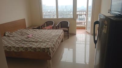Bedroom Image of 409 Sq.ft 1 RK Apartment / Flat for rent in Habitech Panchtatva Phase 1, Noida Extension Greater Noida for Rs. 14000