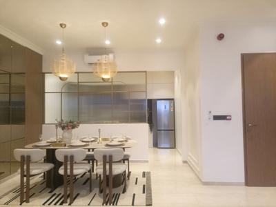 Living Room Image of 1040 Sq.ft 3 BHK Apartment / Flat for rent in Tanishkaa Vikrant, Ghatkopar East Mumbai for Rs. 100000