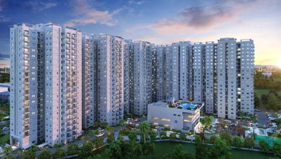 Image of 1280 Sq.ft 3 BHK Apartment / Flat for sale in Shriram 122 West, Mangadu, Chennai for Rs. 9200000
