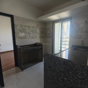 Kitchen Image of 450 Sq.ft 1 BHK Apartment / Flat for rent in AND ROSE, Agasan Village Thane for Rs. 12000