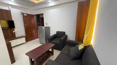 Living Room Image of 600 Sq.ft 1 BHK Apartment / Flat for rent in S.G. Palya Bengaluru for Rs. 25499
