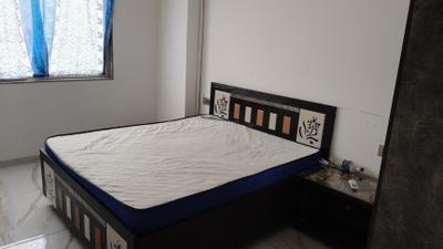 Bedroom Image of 1305 Sq.ft 2 BHK Apartment / Flat for rent in Swagat Queens Land, Sargasan Gandhinagar for Rs. 27000