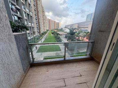 Balcony Image of 1350 Sq.ft 2 BHK Apartment / Flat for sale in L And T Seawoods Residences, Seawoods Navi Mumbai for Rs. 27000000