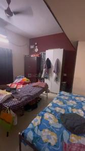 Bedroom Image of 950 Sq.ft 2 BHK Builder Floor for rent in Karapakkam Chennai for Rs. 25000