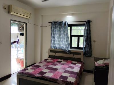 Bedroom Image of 1000 Sq.ft 3 BHK Apartment / Flat for rent in Motera Ahmedabad for Rs. 30000