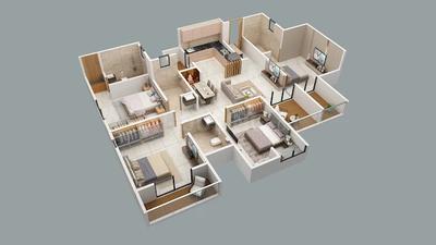 Image of 1200 Sq.ft 3 BHK Apartment / Flat for sale in Rachana Privana, Moshi, Pune for Rs. 10800000