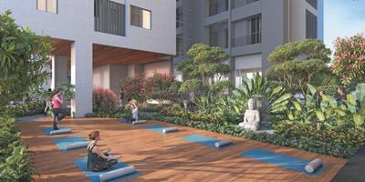 Image of 1174 Sq.ft 2 BHK Apartment / Flat for sale in Nirman Cosmopolis, Tathawade, Pune for Rs. 8350000