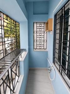 Balcony Image of 1550 Sq.ft 4 BHK Apartment / Flat for sale in Dakshindari Kolkata for Rs. 8600000