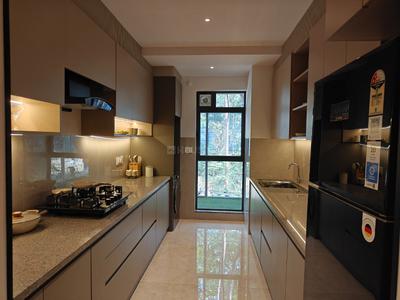 Kitchen Image of 742 Sq.ft 2 BHK Apartment / Flat for sale in Birla Taranya Phase 1, Kalwa Thane for Rs. 14900000