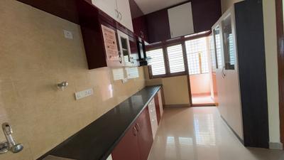 Kitchen Image of 1200 Sq.ft 2 BHK Independent House for rent in HBR Layout Bengaluru for Rs. 35000
