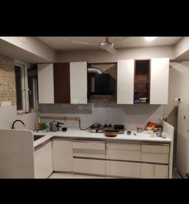 Kitchen Image of 1750 Sq.ft 3 BHK Penthouse for rent in Pacifica Reflections, Vaishno Devi Circle Ahmedabad for Rs. 45000