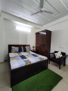 Bedroom Image of 1200 Sq.ft 2 BHK Builder Floor for rent in Sector 46 Gurgaon for Rs. 42000