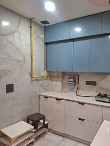 Kitchen Image of 1200 Sq.ft 3 BHK Builder Floor for rent in Sector 24 Rohini New Delhi for Rs. 35000
