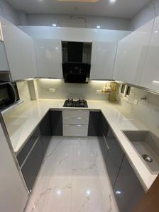 Kitchen Image of 891 Sq.ft 2 BHK Builder Floor for sale in Kalkaji New Delhi for Rs. 16000000