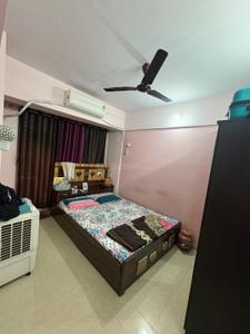 Bedroom Image of 650 Sq.ft 1 BHK Apartment / Flat for rent in Neelkanth Bliss, Kalamboli Navi Mumbai for Rs. 15000