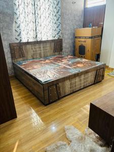 Bedroom Image of 1400 Sq.ft 3 BHK Builder Floor for rent in Parth Residency, Mansarovar Jaipur for Rs. 35000