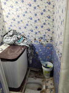 Bathroom Image of 517 Sq.ft 2 BHK Apartment / Flat for rent in Ghodasar Ahmedabad for Rs. 8000
