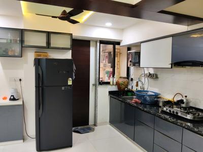 Kitchen Image of 1024 Sq.ft 2 BHK Apartment / Flat for sale in Tragad Ahmedabad for Rs. 7000000